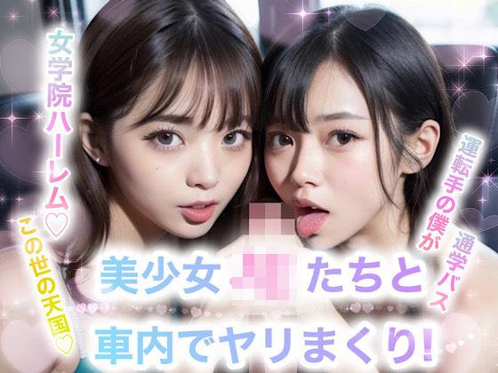 d_292135【抜けるエロ漫画】美少女JKたちと車内でヤリまくり! | LOVE JUICE【ラブジュース】